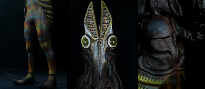 パイロットエース】 バルタン星人二代目 プロップver.完成品